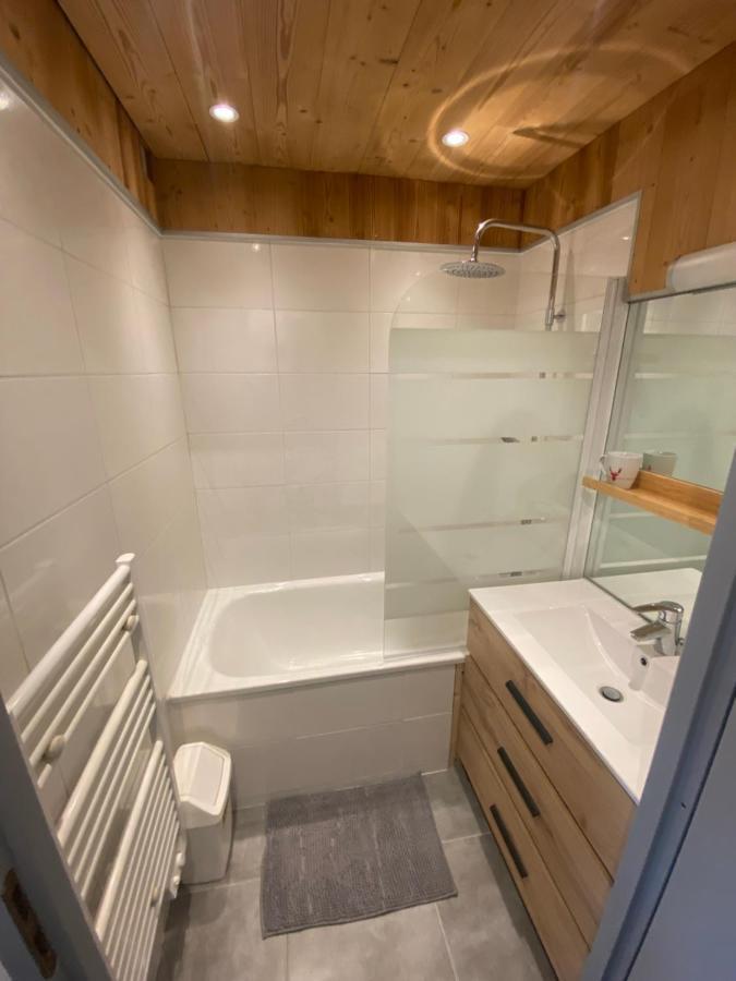 Chaleureux appartement rénové ambiance chalet Praz-sur-Arly Extérieur photo