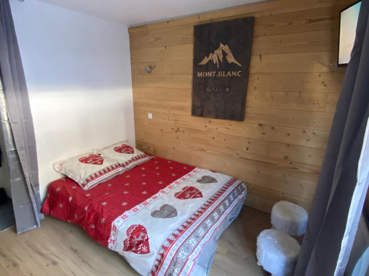 Chaleureux appartement rénové ambiance chalet Praz-sur-Arly Extérieur photo