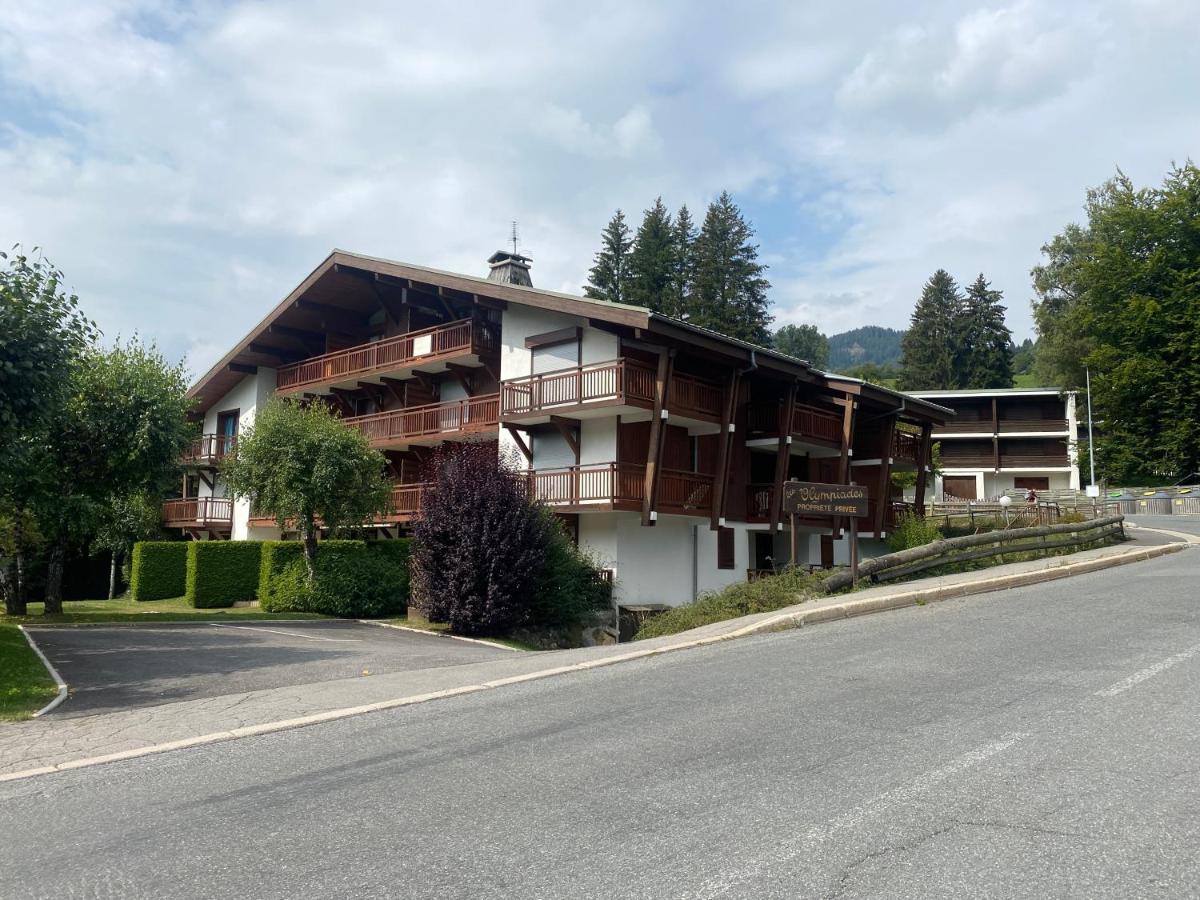 Chaleureux appartement rénové ambiance chalet Praz-sur-Arly Extérieur photo